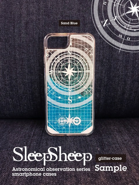 【スマホケース・グリッター】天体観測シリーズ