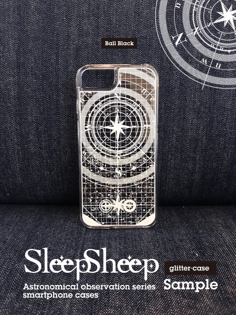 【スマホケース・グリッター】天体観測シリーズ