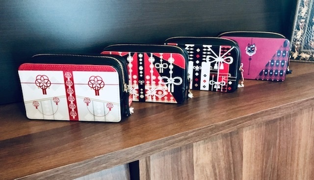 【ボックスポーチ】結び紐シリーズ