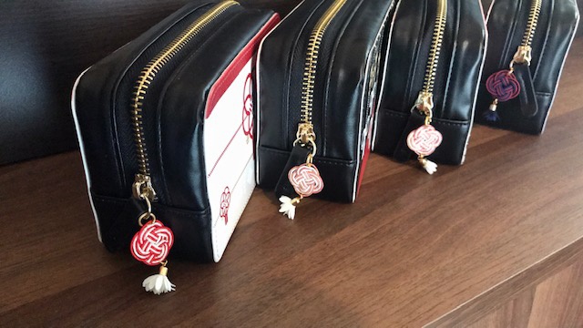 【ボックスポーチ】結び紐シリーズ