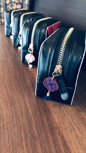 【ボックスポーチ】結び紐シリーズ