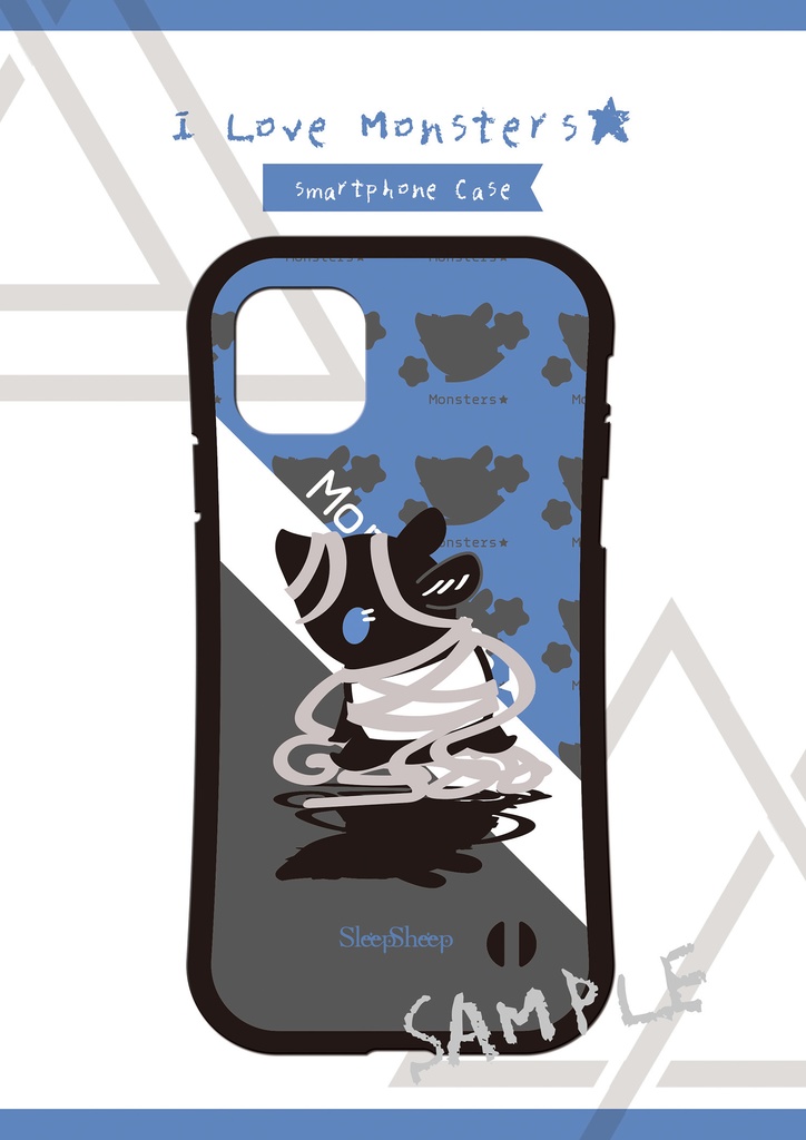 〈スマホケース・グリップ型〉Monsters★