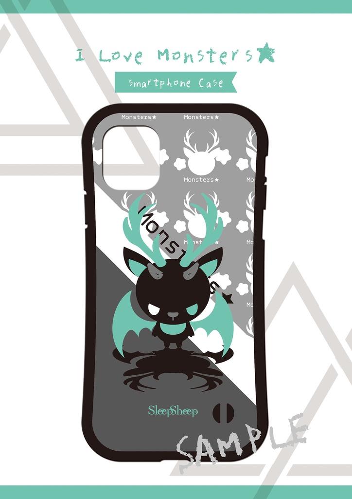 〈スマホケース・グリップ型〉Monsters★