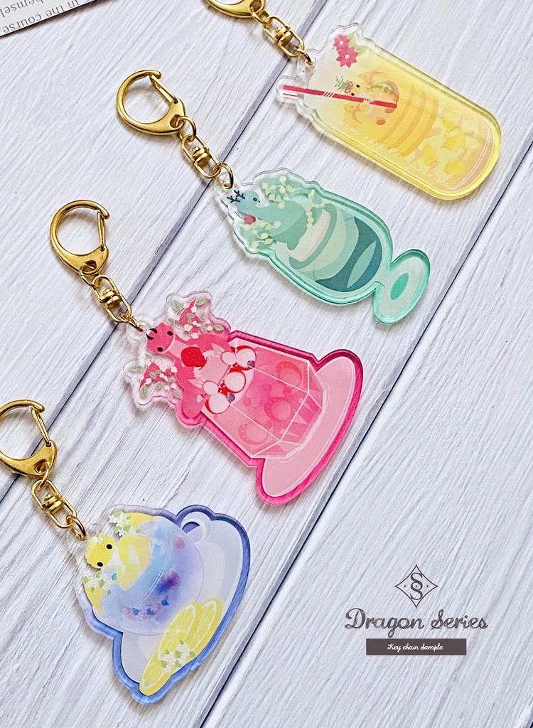 〈キーホルダー〉Dragon Drinkシリーズ