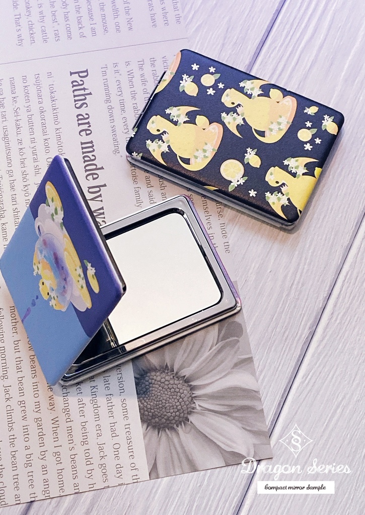 〈コンパクトミラー〉Dragon Stampシリーズ