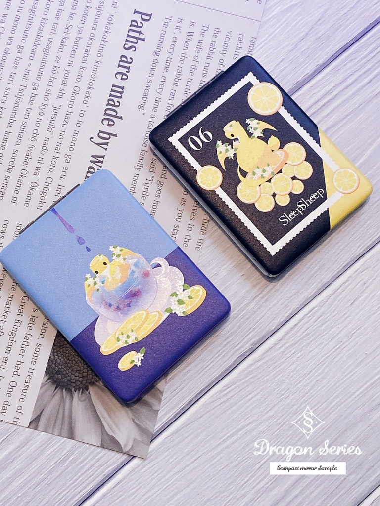 〈コンパクトミラー〉Dragon Stampシリーズ