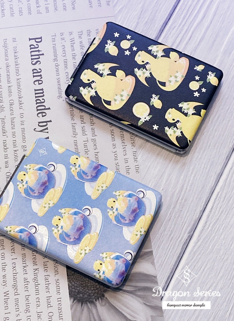 〈コンパクトミラー〉Dragon Stampシリーズ