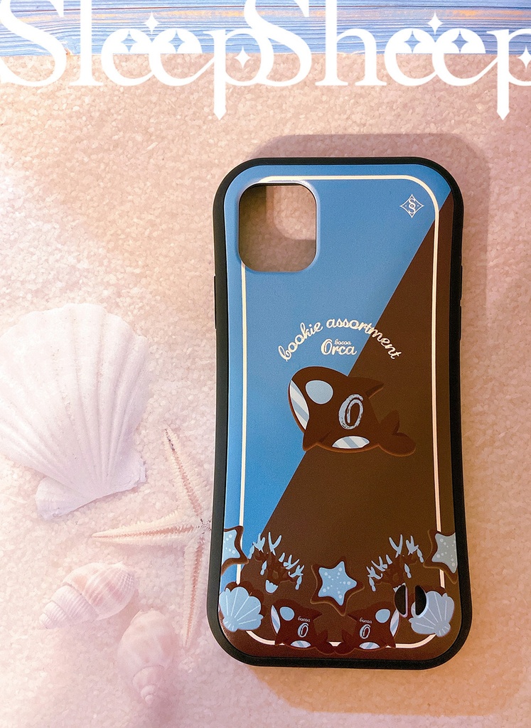 〈スマホケース・グリップ型〉海のクッキー