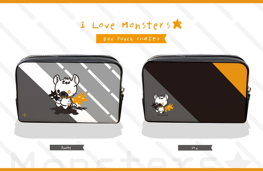 〈ボックスポーチ〉Monsters★