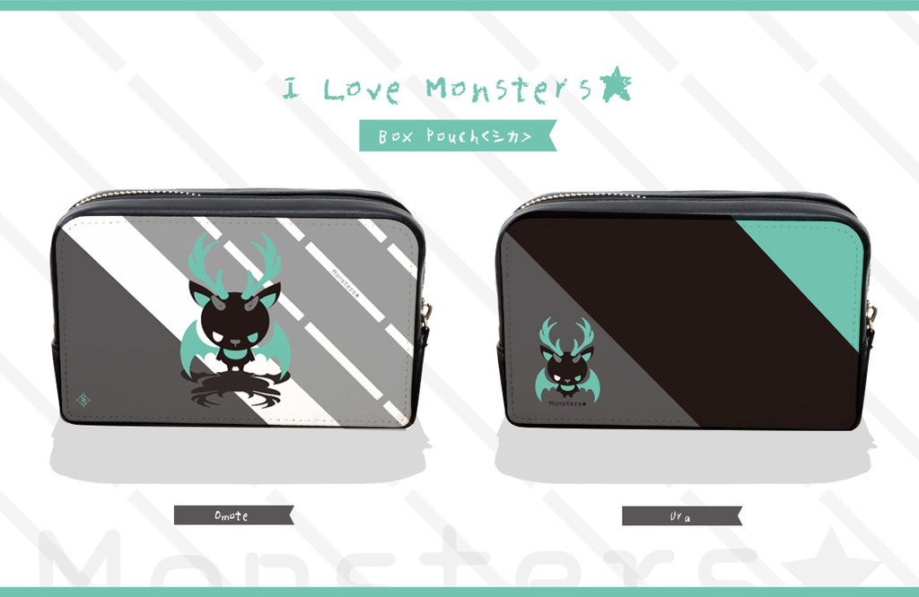 〈ボックスポーチ〉Monsters★