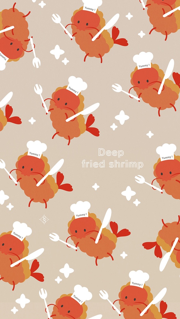 〈手帳型ケース〉戦うえびふらい