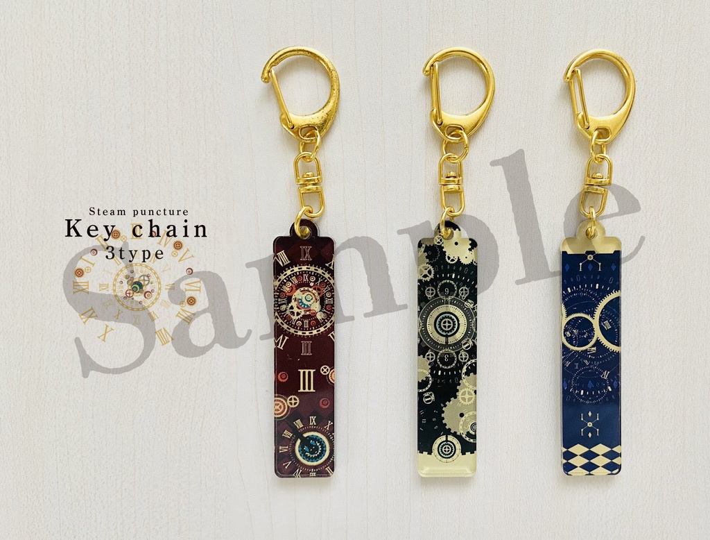 【プレートキーホルダー】和×イキモノ-Series弐