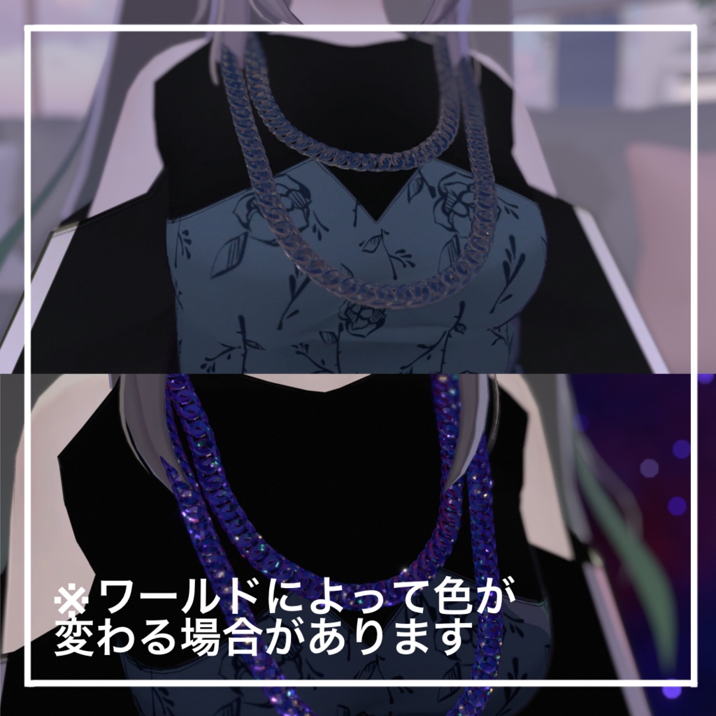 2-Type Chain necklace #002