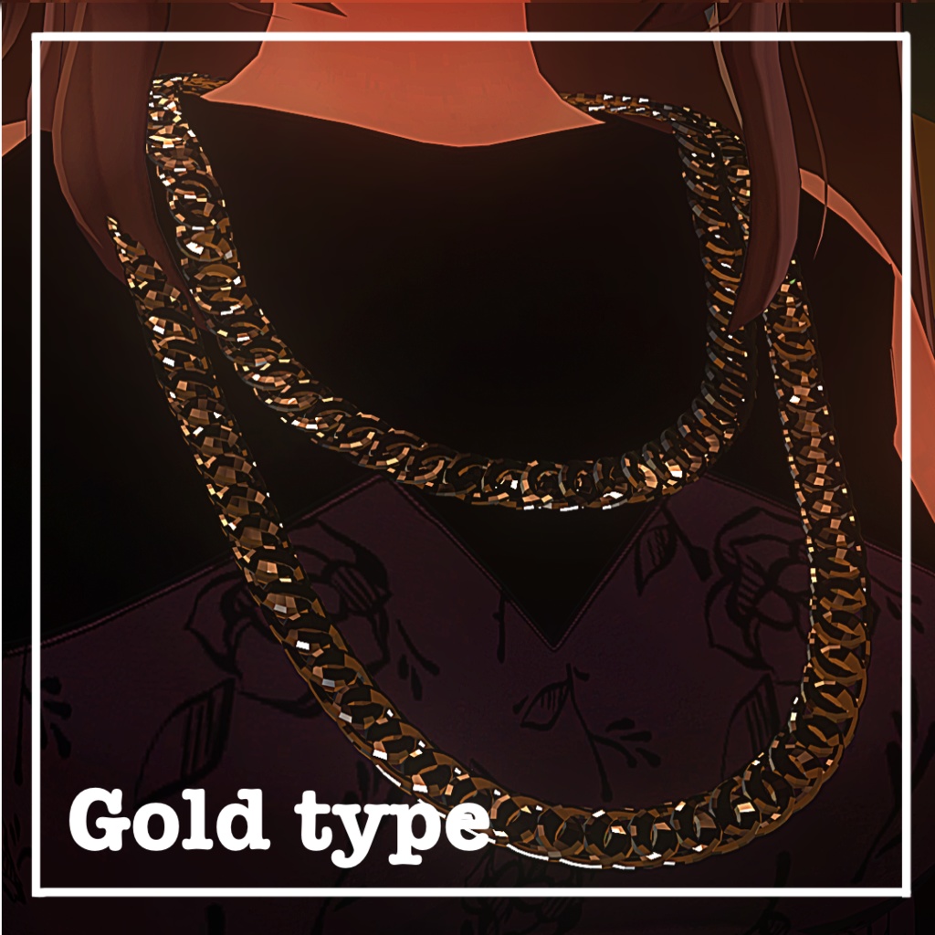 2-Type Chain necklace #002