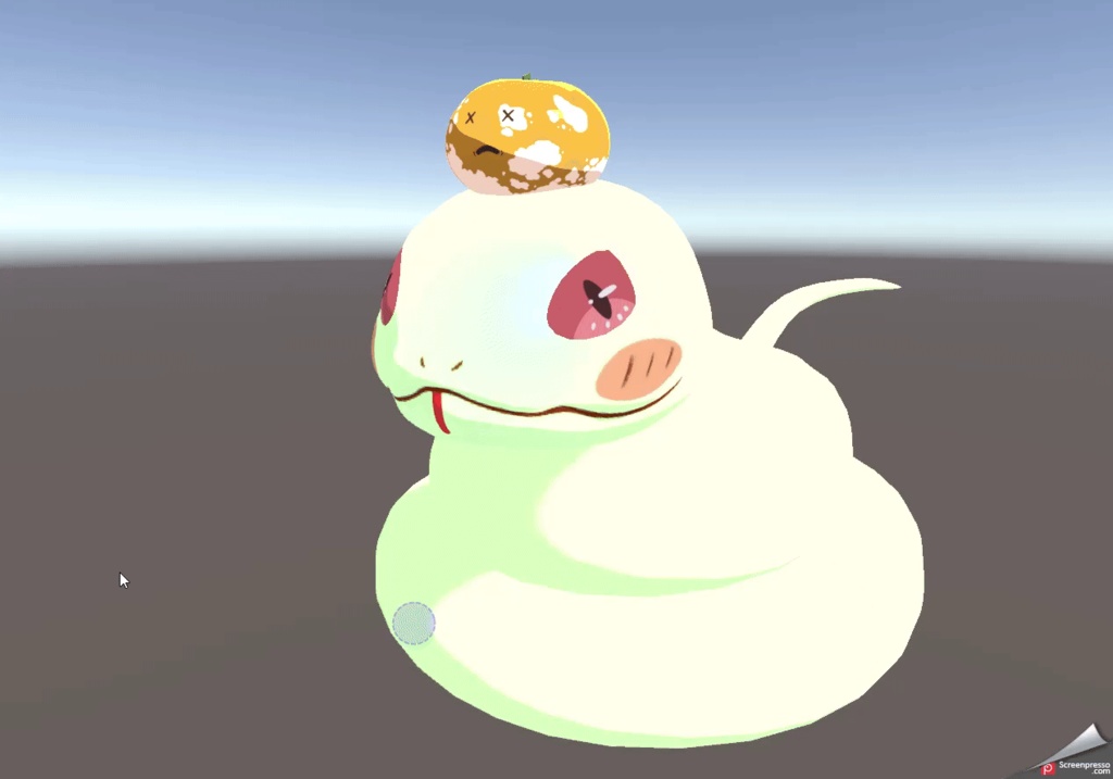 【祝2025セール中】【Unity / VRChat】ゲーミングへびちゃん