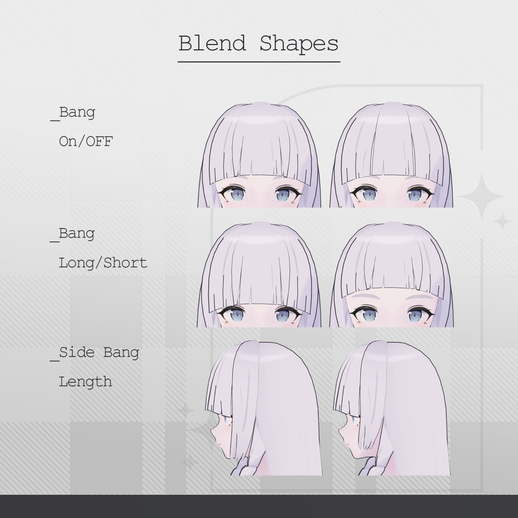 【キプフェル / Lapwing 】Straight Long Hair💇♀️