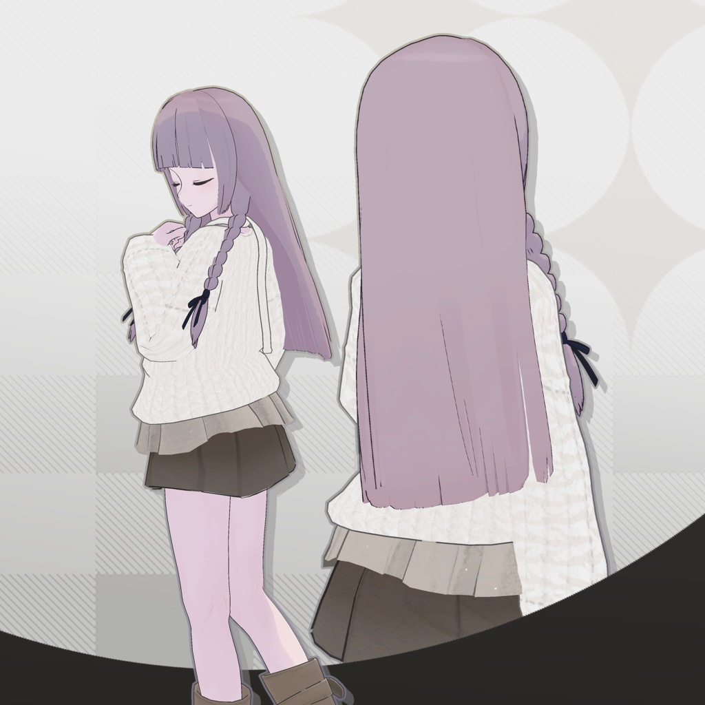 【キプフェル / Lapwing 】Straight Long Hair💇♀️