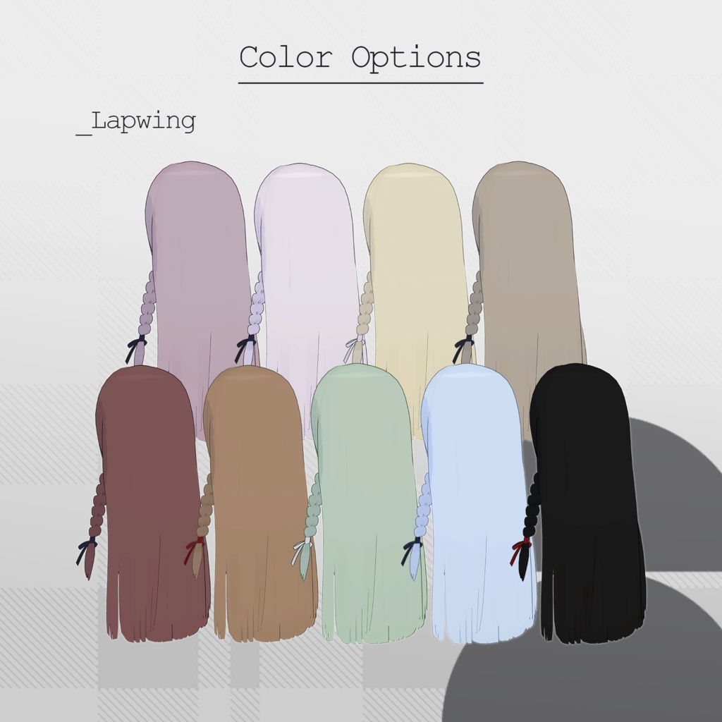 【キプフェル / Lapwing 】Straight Long Hair💇♀️