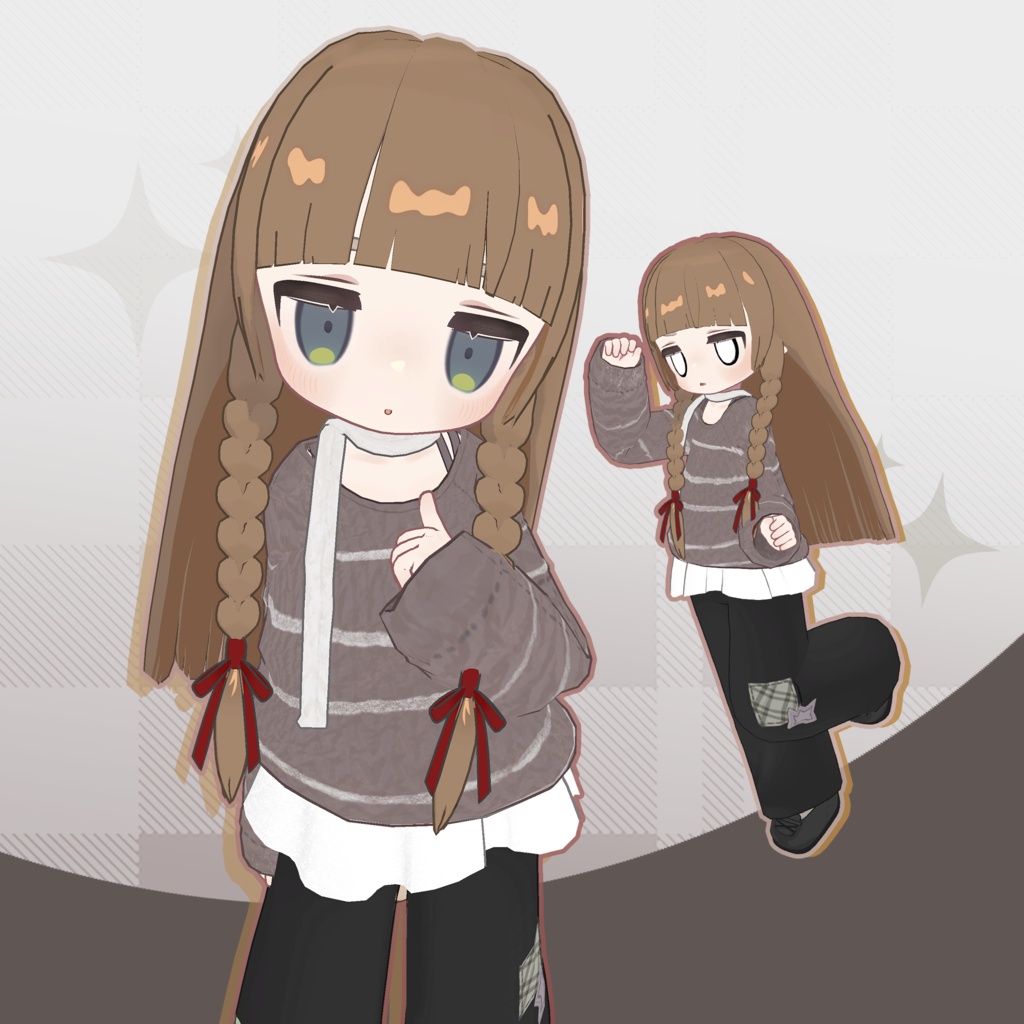 【キプフェル / Lapwing 】Straight Long Hair💇♀️