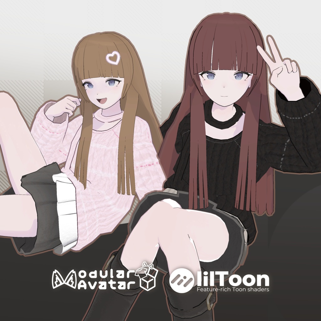 【キプフェル / Lapwing 】Straight Long Hair💇♀️