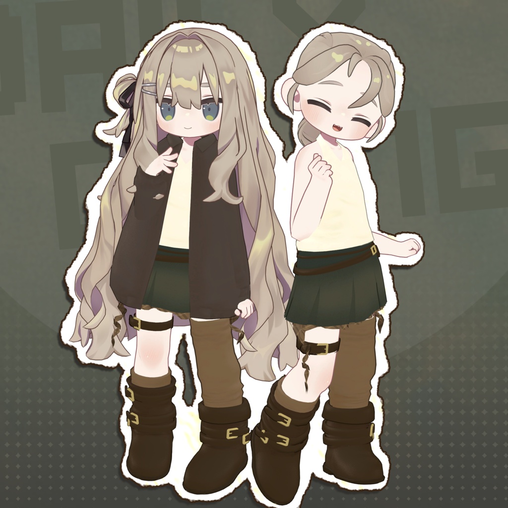 SALE🫶 【まめふれんず/ Lapwing 】Daily Grunge🍂