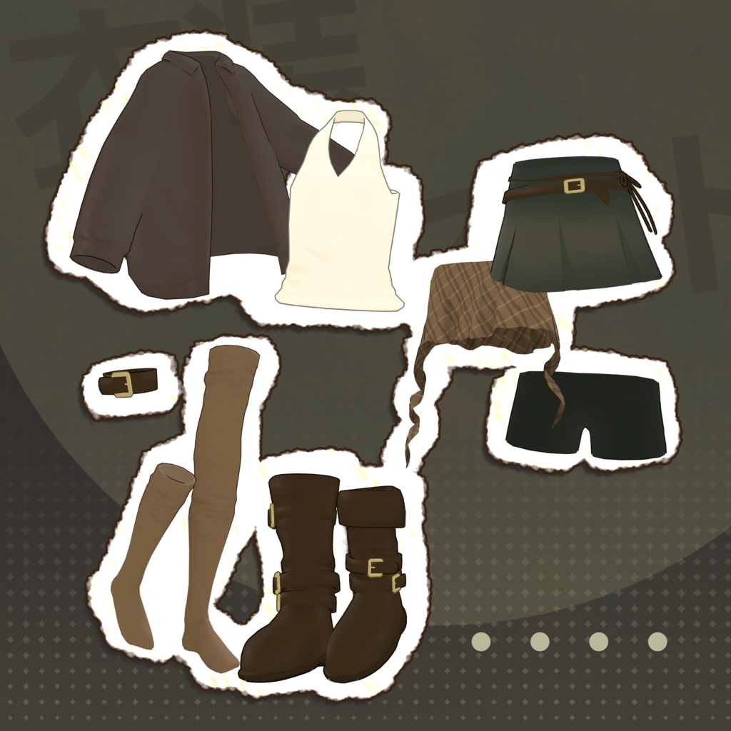 SALE🫶 【まめふれんず/ Lapwing 】Daily Grunge🍂
