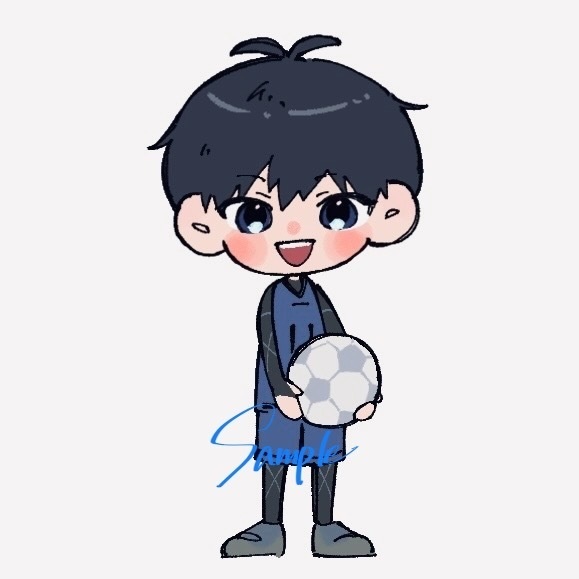 【ブルーロック】ミニあくりるすたんど