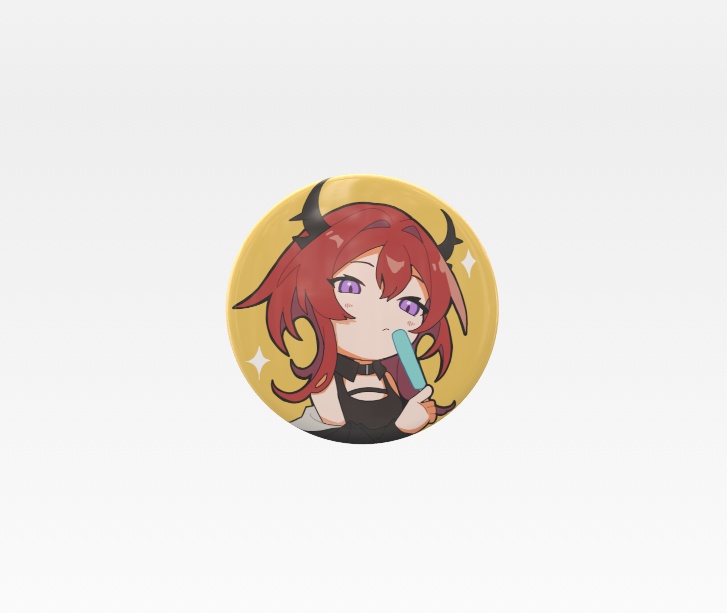 スルト アークナイツ 缶バッジ