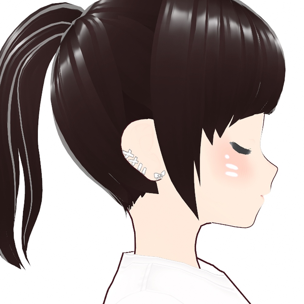 【7color】リボンピアス