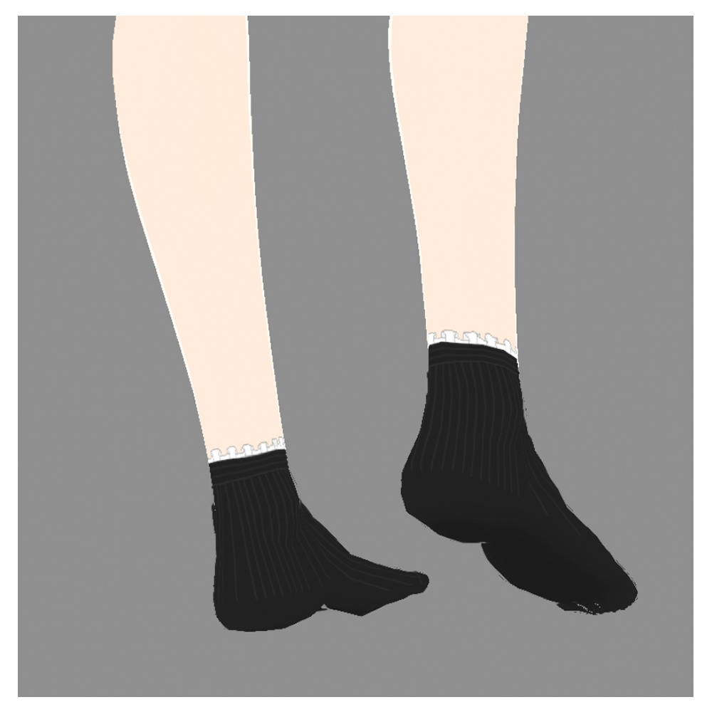 【7color】フリル靴下