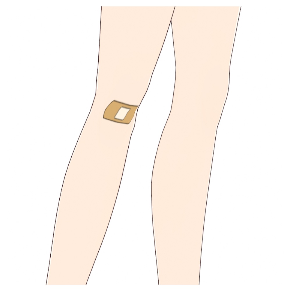【5color】膝ばんそうこう