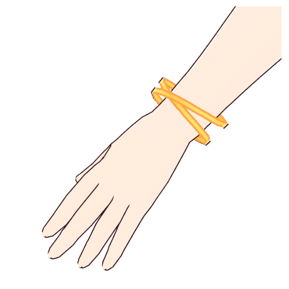 【2color】クロスバングル