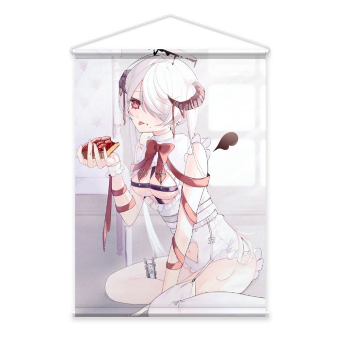 【懶惰ねむ】もぐもぐ♡タペストリー 