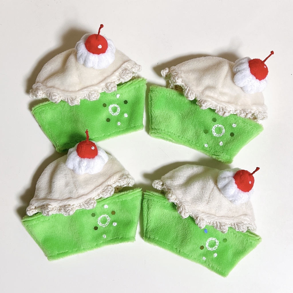 クリームソーダのお洋服【ころちゃん用・2色セット】