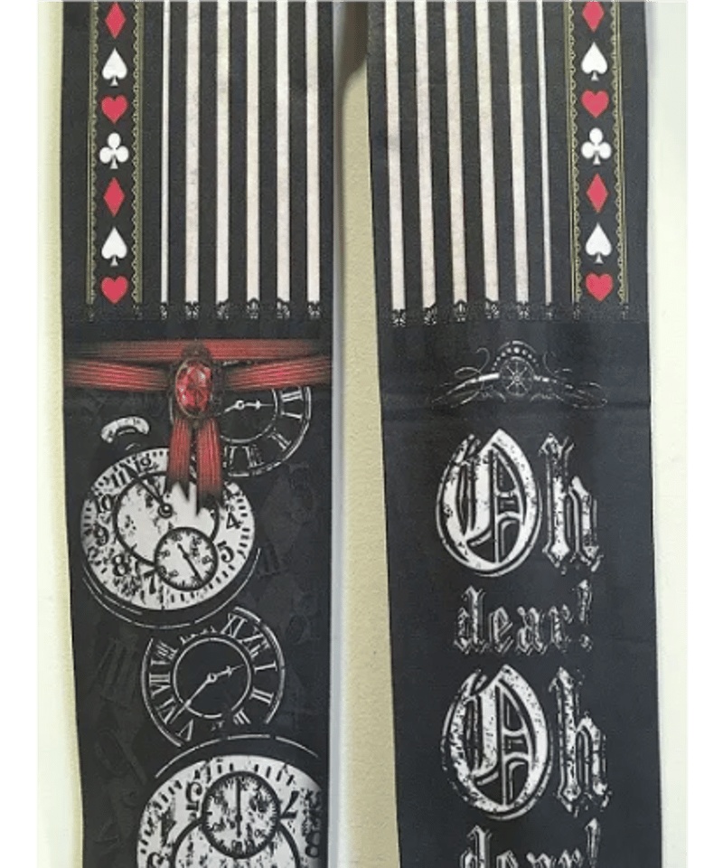 時計兎のタイツ/プラスサイズあり