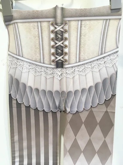 白の女王のタイツ/プラスサイズあり