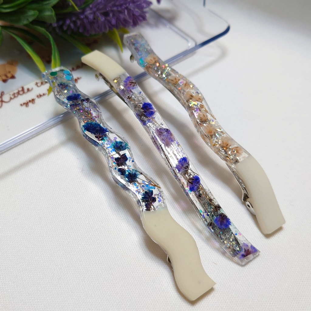 〈恋と深空〉フラワーレジンバレッタ