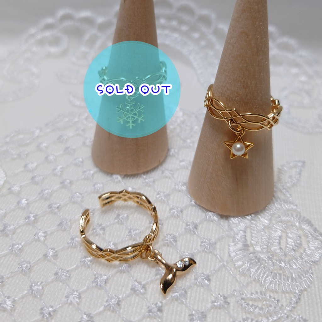 〈恋と深空〉モチーフチャーム付きスカシリング
