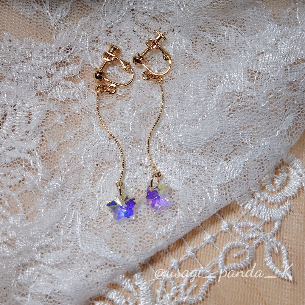 〈恋と深空〉星降るイヤリング