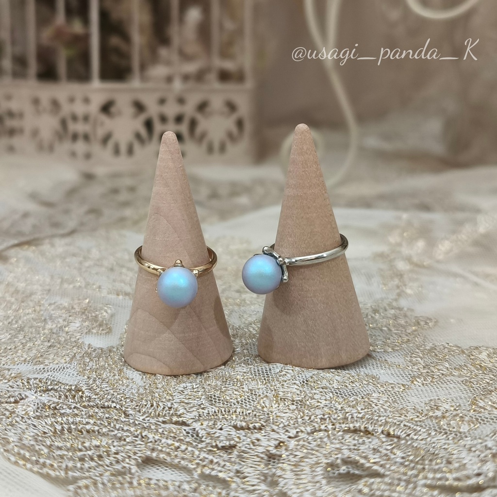 〈恋と深空〉海のしずくリング