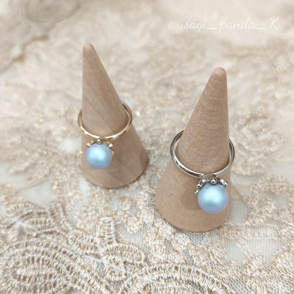 〈恋と深空〉海のしずくリング