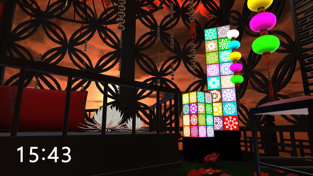 【時計システム】画面にいつでも時計を表示!【ClockOverlay】