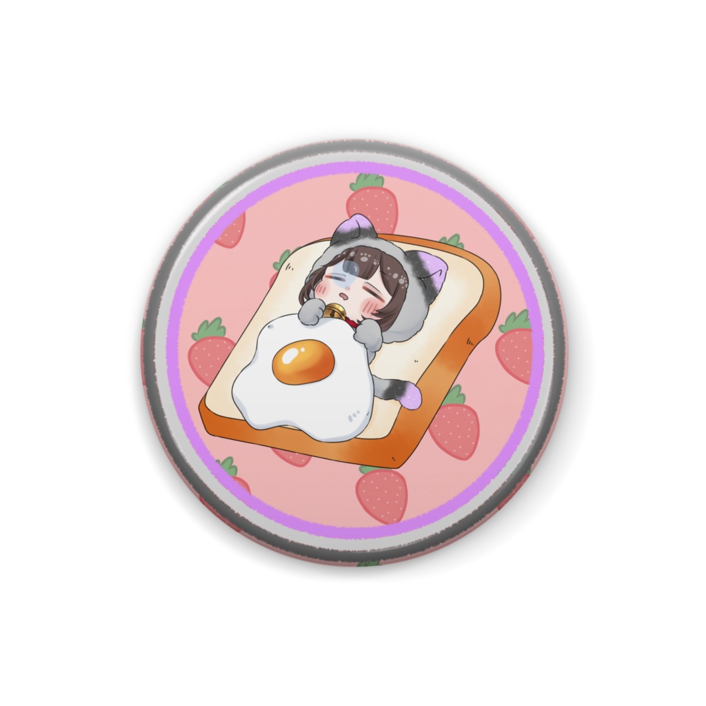 おねんね缶バッジ