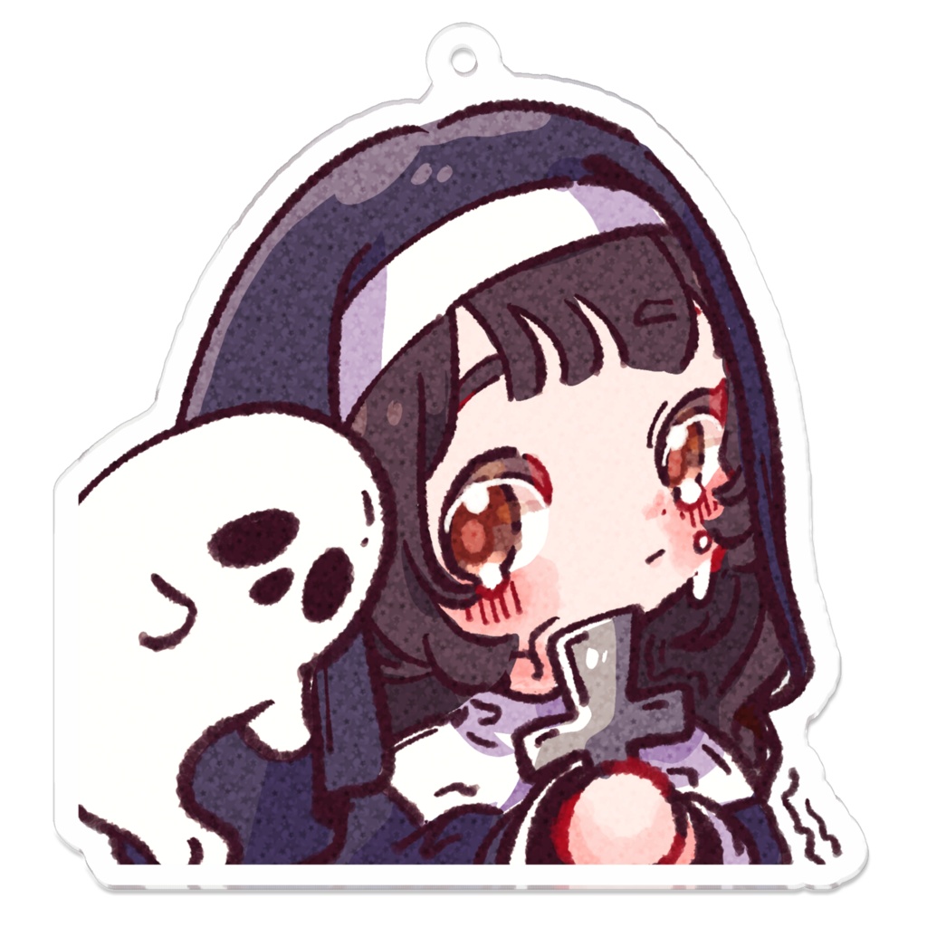 ハロウィン_シスター_アクリルキーホルダー