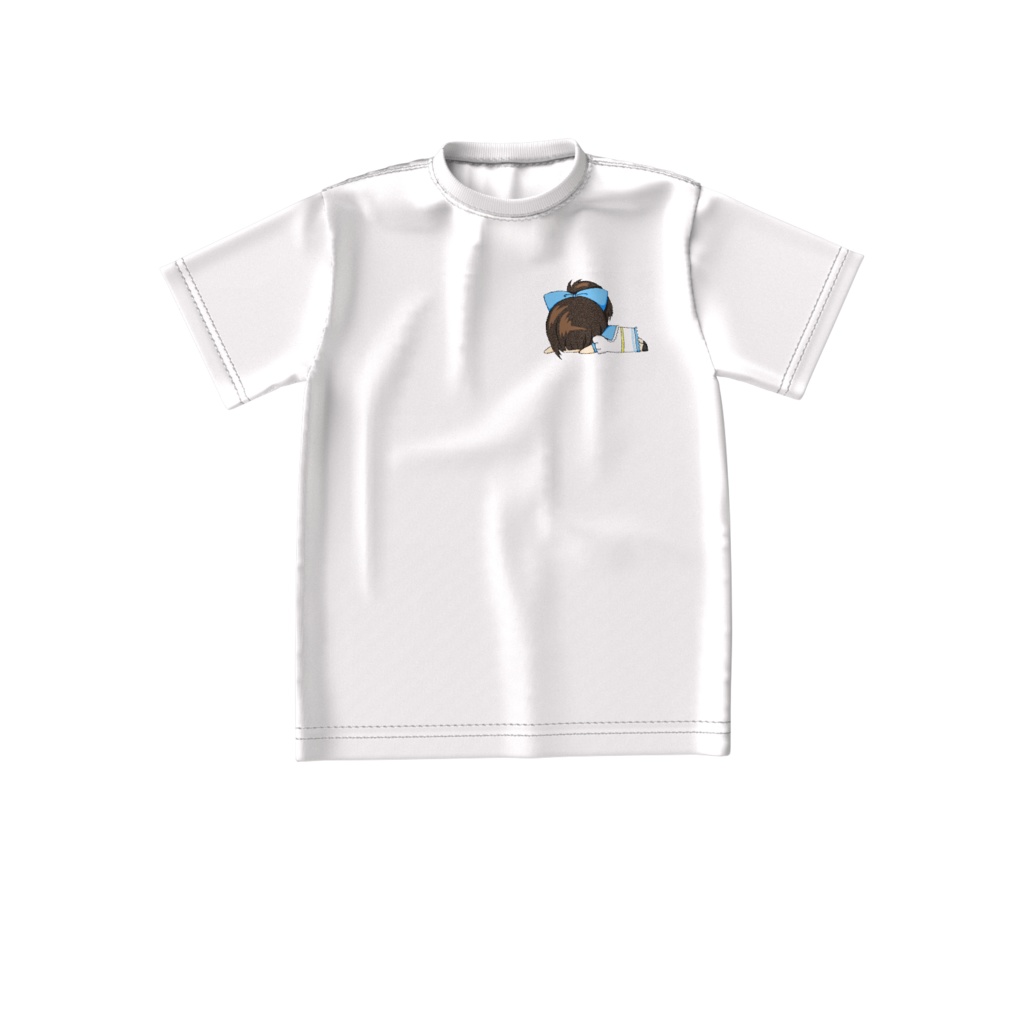 寝てました。_Tシャツ