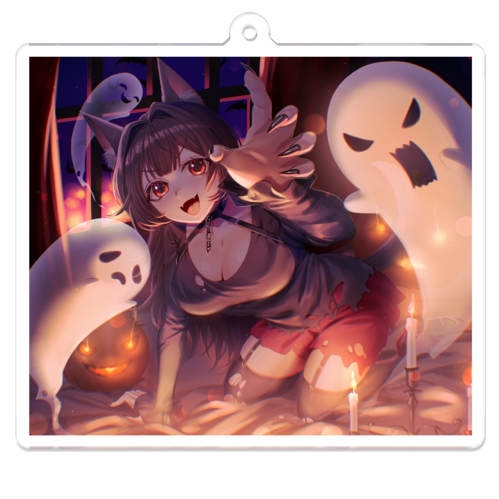 ハロウィン_アクリルキーホルダー