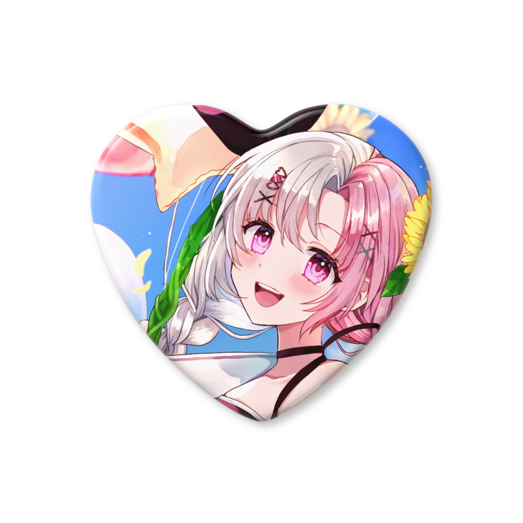 誕生日限定💖ハート缶バッジ