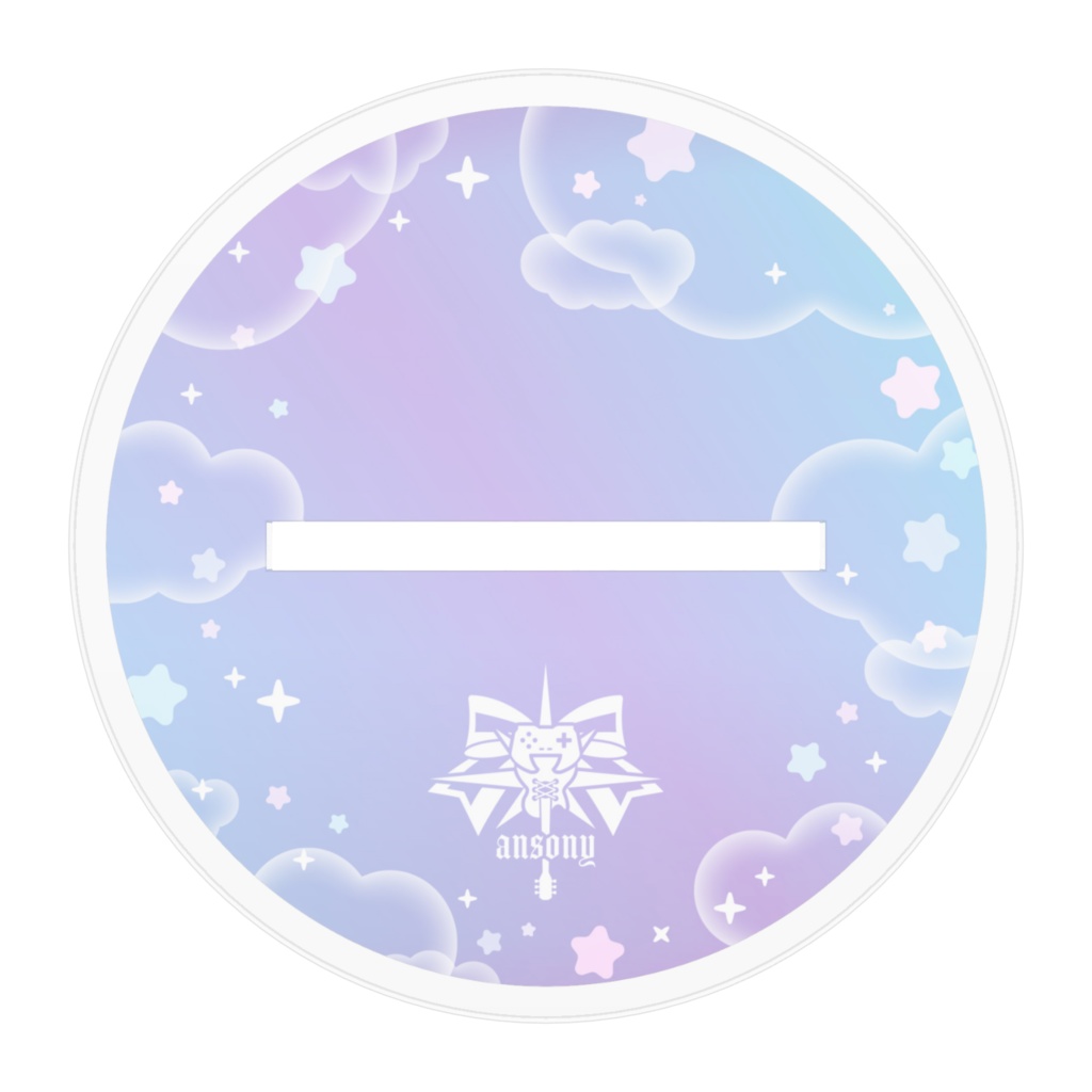 【あんそにぃ活動4周年記念グッズ】キラキラふぁんしーそにアクスタ:いるかver.