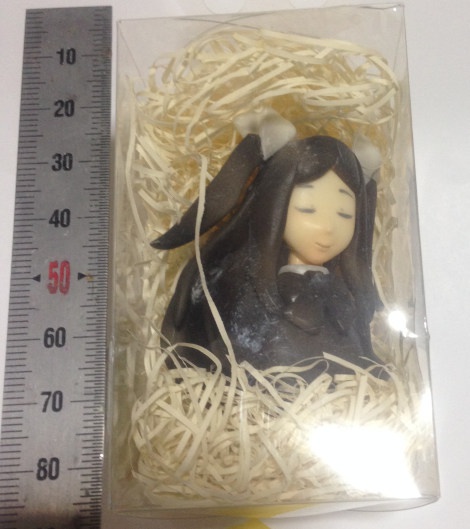 塔の少女　胸像