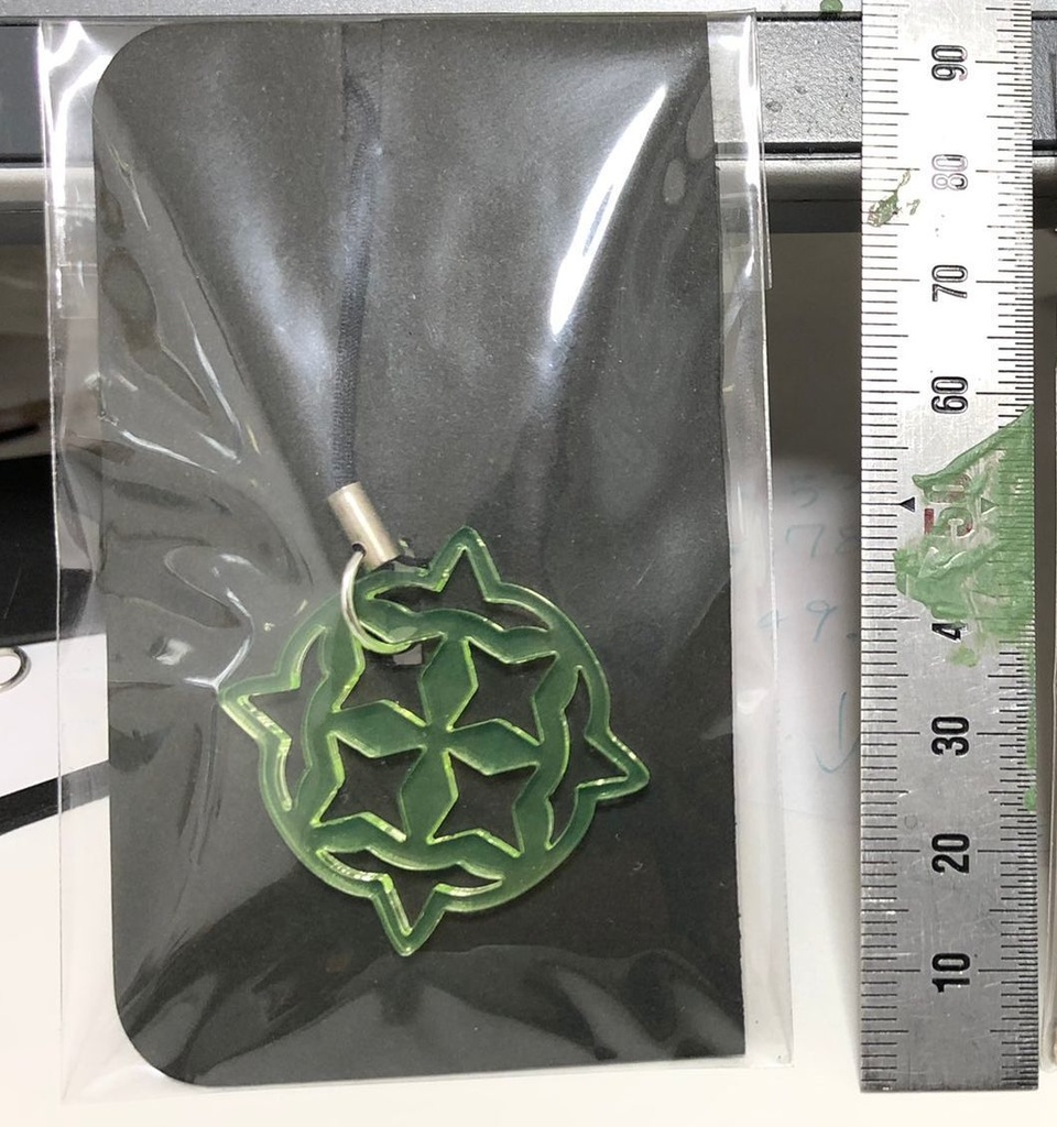 花園屋敷のしるしのアクリルキーホルダー